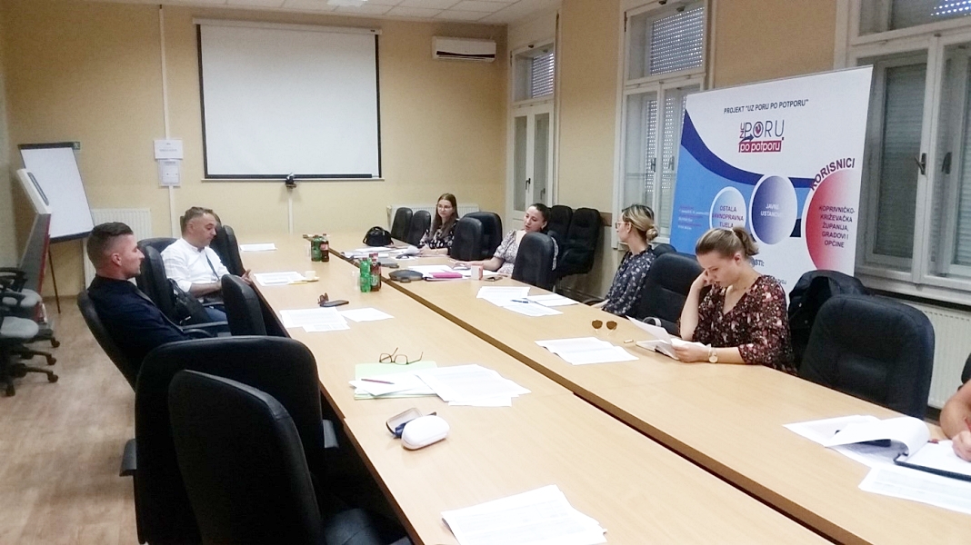 SASTALI SE PROJEKTNI TIMOVI PROJEKATA ĐURĐEVAČKOG CENTRA ZA SOCIJALNU SKRB