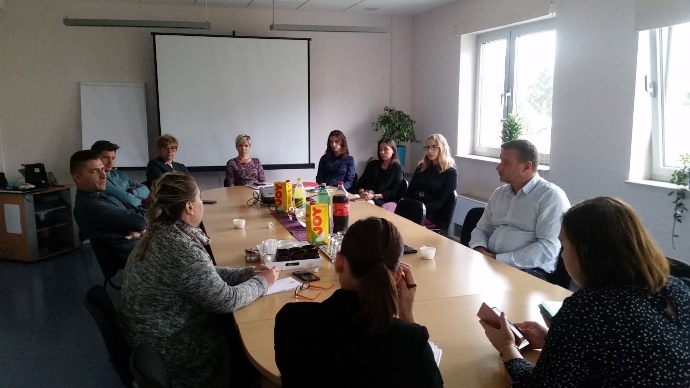 Sastanak projektnih timova u okviru provedbe dvaju projekata vezanih za Obiteljski centar Koprivnica